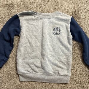 Garanimals Gray and Navy Kids Sweatshirt